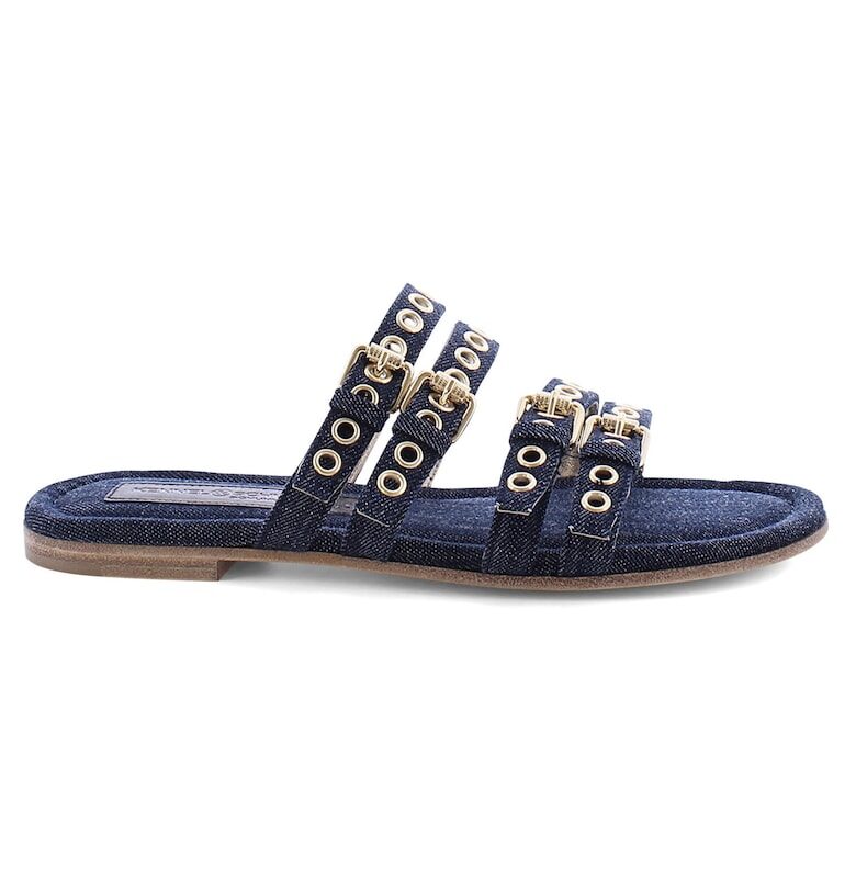 Дамски чехли - 51-96540.292 - Развъдник Шменгер - Текстил - Тъмносин Kennel  Schmenger