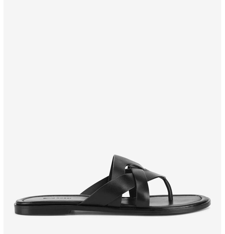 Дамски чехли  5903698620053 - Естествена кожа - Черен Gino Rossi