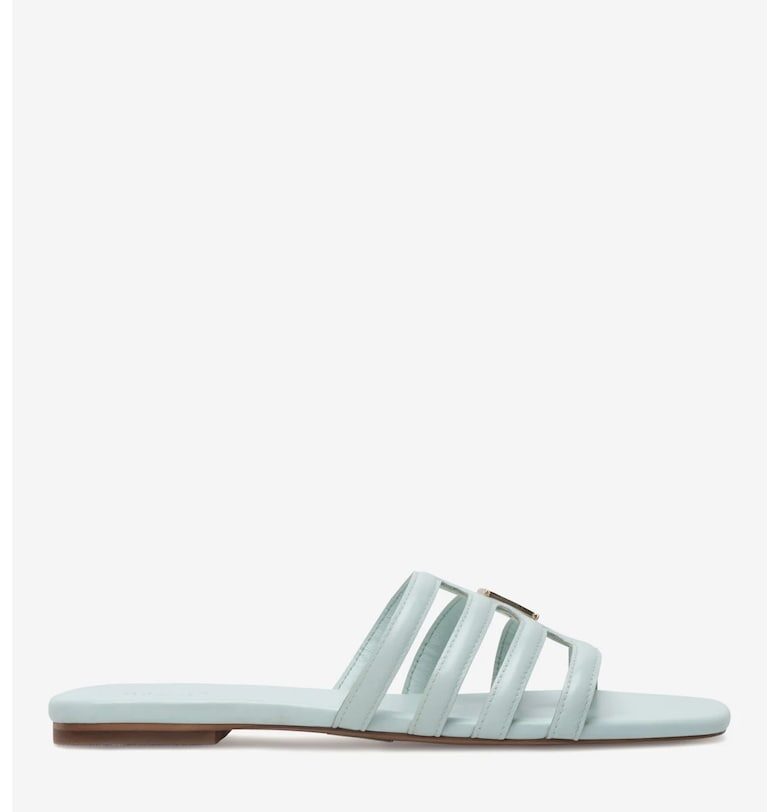 Дамски чехли  5905588360735 - Естествена кожа - Зелени BADURA