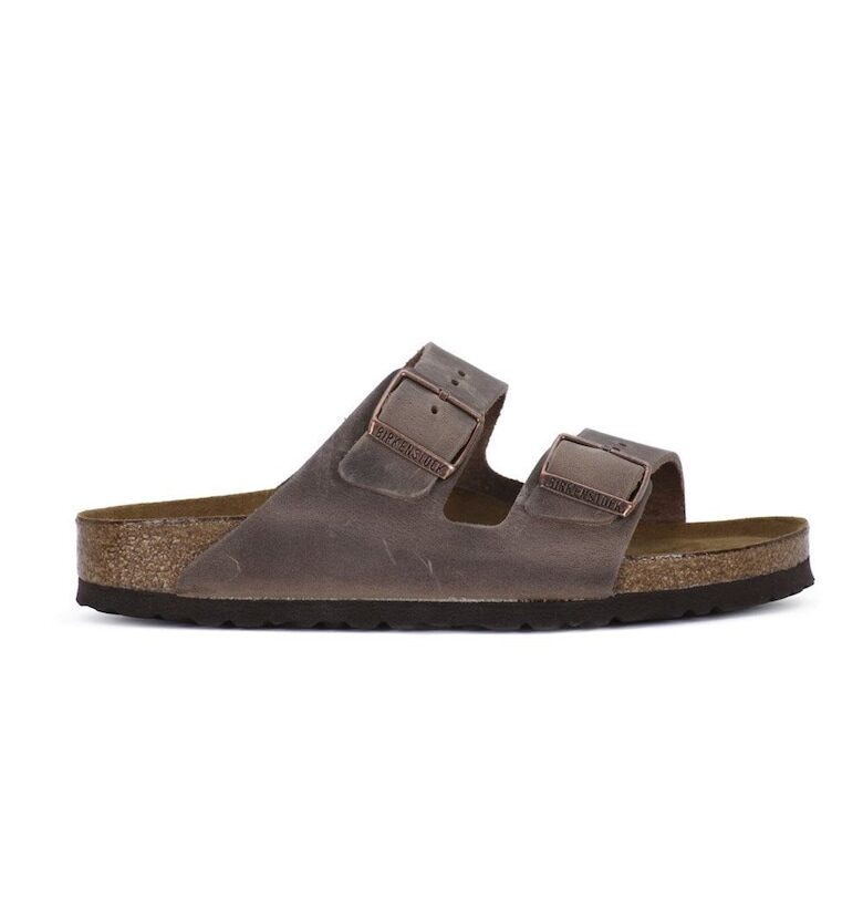 Дамски чехли  Arizona - велур - кафяви - Кафяв Birkenstock