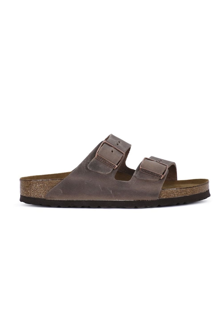 Дамски чехли Arizona - велур - кафяви - Кафяв Birkenstock