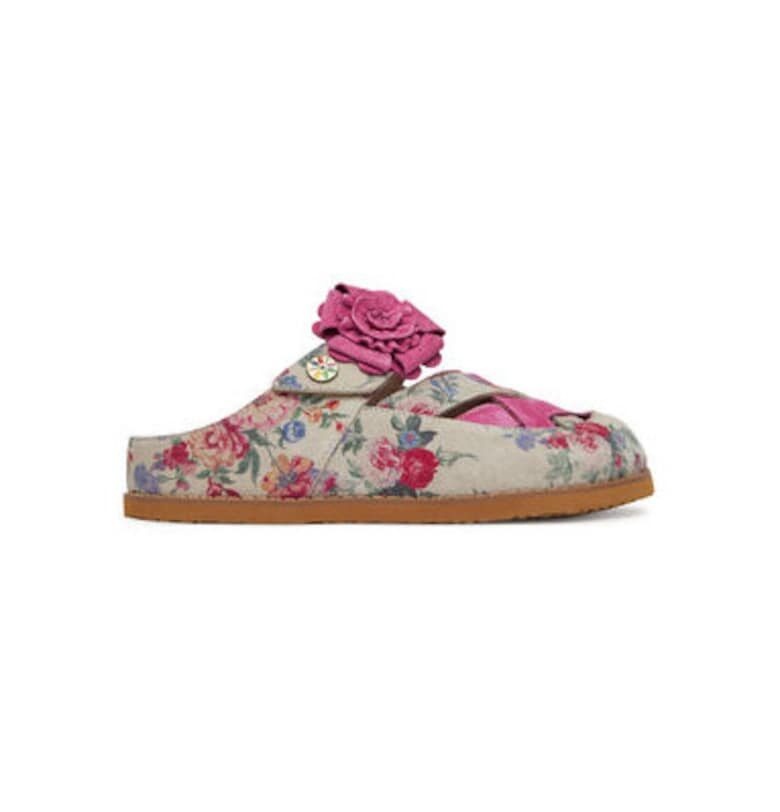 Дамски чехли  BROWNIEO 06 - Естествена кожа - Розов - Розово Laura Vita