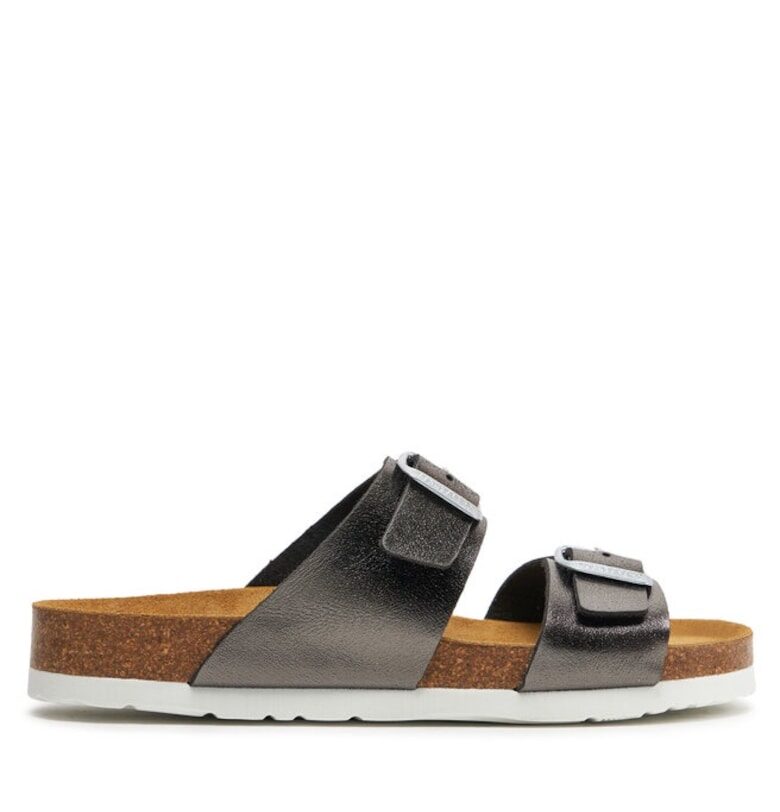 Дамски чехли Brinkmann - Еко кожа - Сив DrBrinkmann