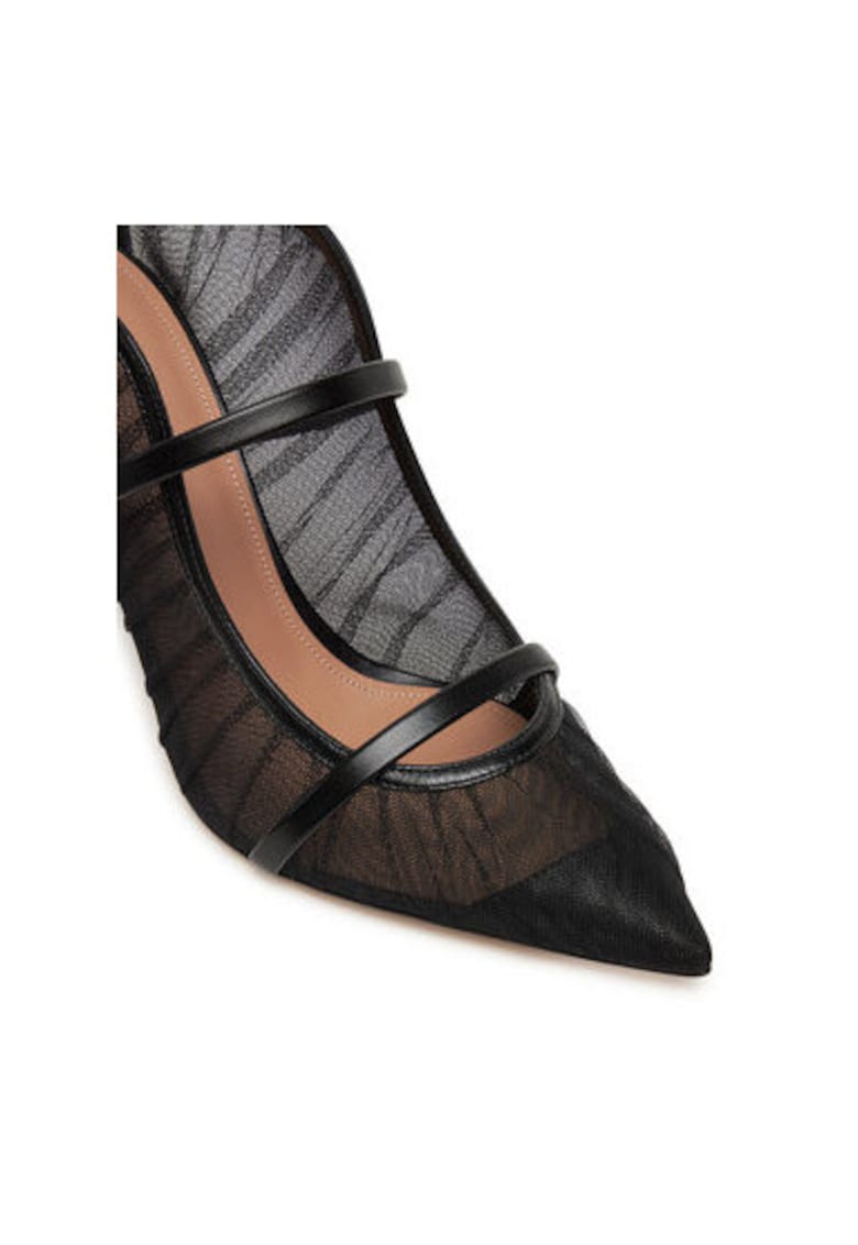 Дамски чехли - MAUREEN 85-262 - Текстил - Черен MALONE SOULIERS