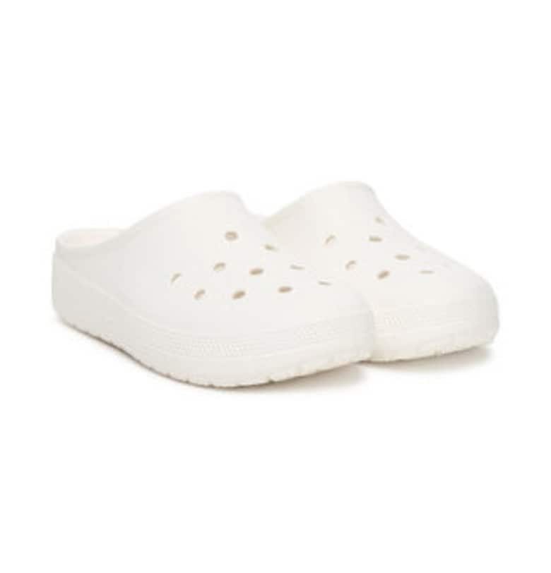 Дамски чехли -  бял - пластмаса Crocs