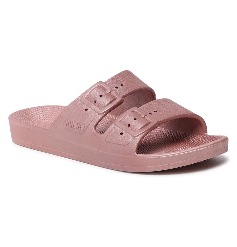 Дамски чехли -  пластмаса - розов - Freedom Moses