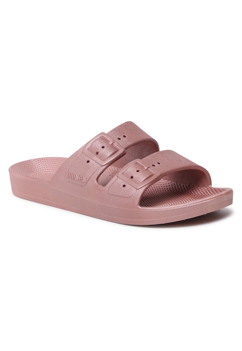 Дамски чехли - пластмаса - розов - Freedom Moses