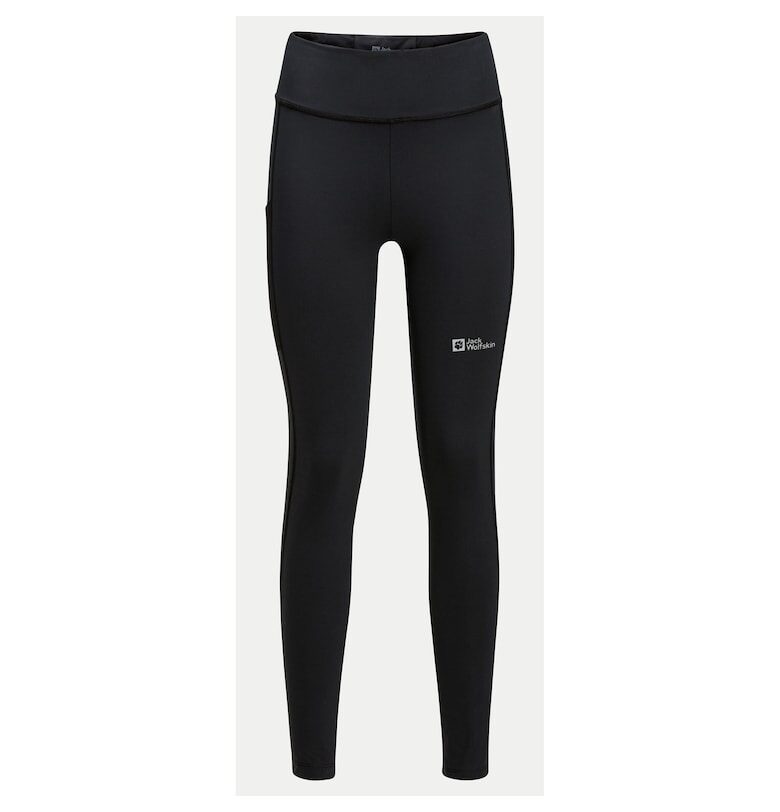 Дамски чорапогащи  1508901 - Полиамид/Еластан - Черни - Черен Jack Wolfskin