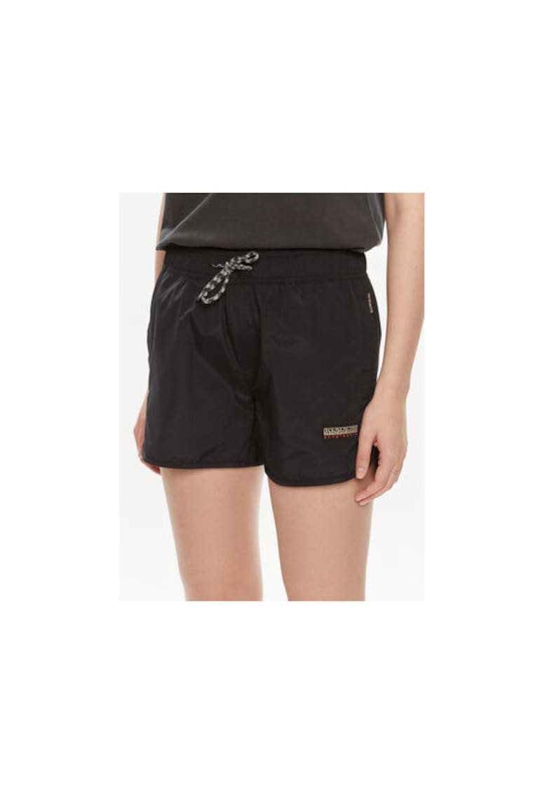 Дамски шорти - 303651879 - Полиамид - Черен - Черен Napapijri