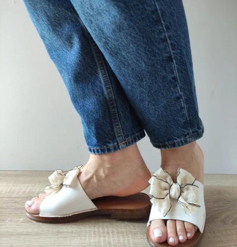 Дамско ежедневно сабо  60015B 13-N бял - Бял Pass