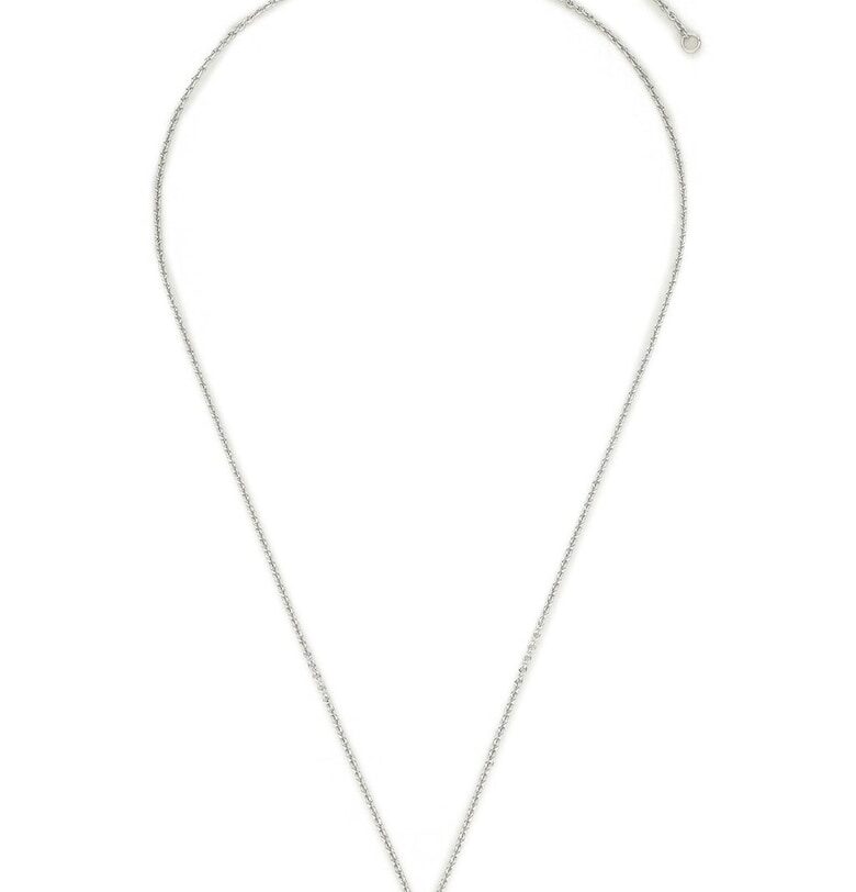 Дамско колие  сребристо Coach