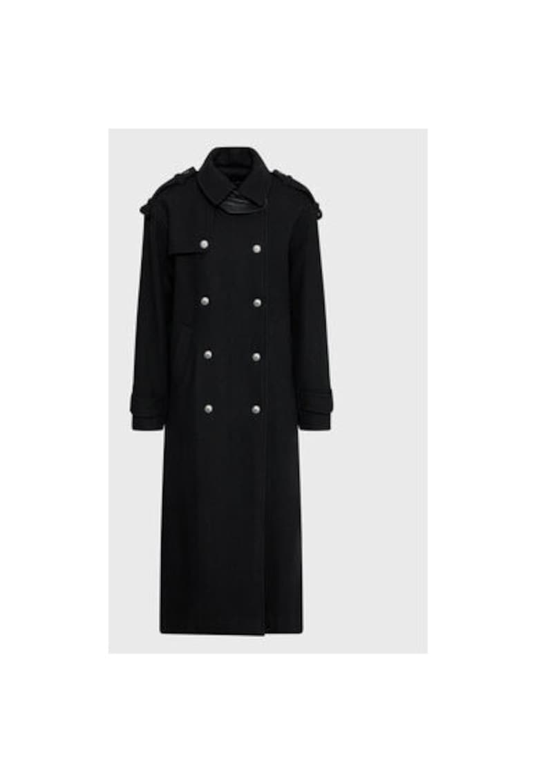 Дамско палто - 301372301 - Вълна/Рециклиран полиестер - Черно - Черен Birgitte Herskind