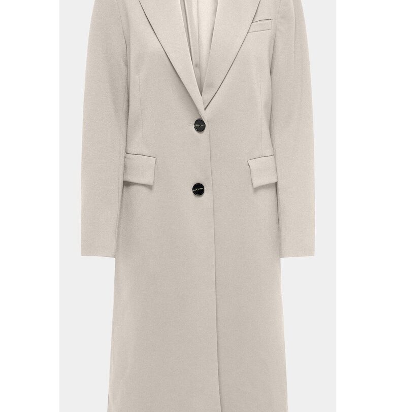 Дамско палто -  303387440 - Сиво - Полиестер Only