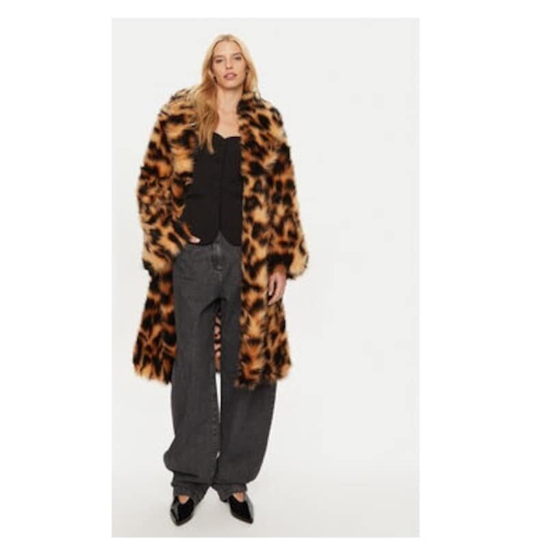 Дамско палто -  303521288 - Акрил - Многоцветно - Многоцветен ROTATE