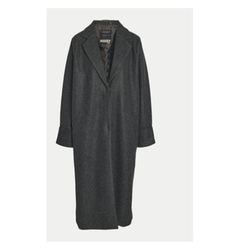 Дамско палто -  304517464 - Рециклиран полиестер - Сив - Сив Noisy May