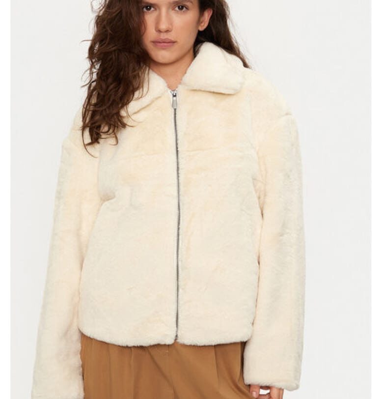 Дамско палто -  304522529 - Полиестер - Бежов - Бежов United Colors of Benetton