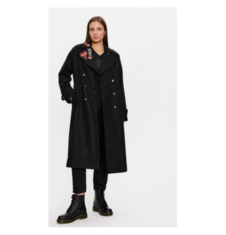 Дамско палто -  304565182 - Полиестер - Черно - Черен Aeronautica Militare