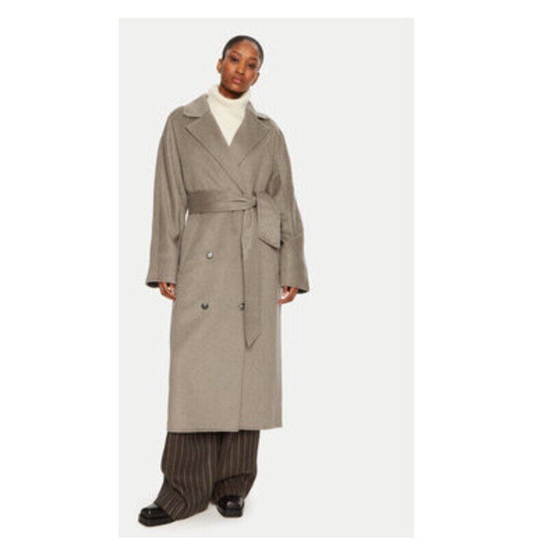 Дамско палто -  304750069 - Вълна/Полиестер - Бежово - Бежов Day Birger