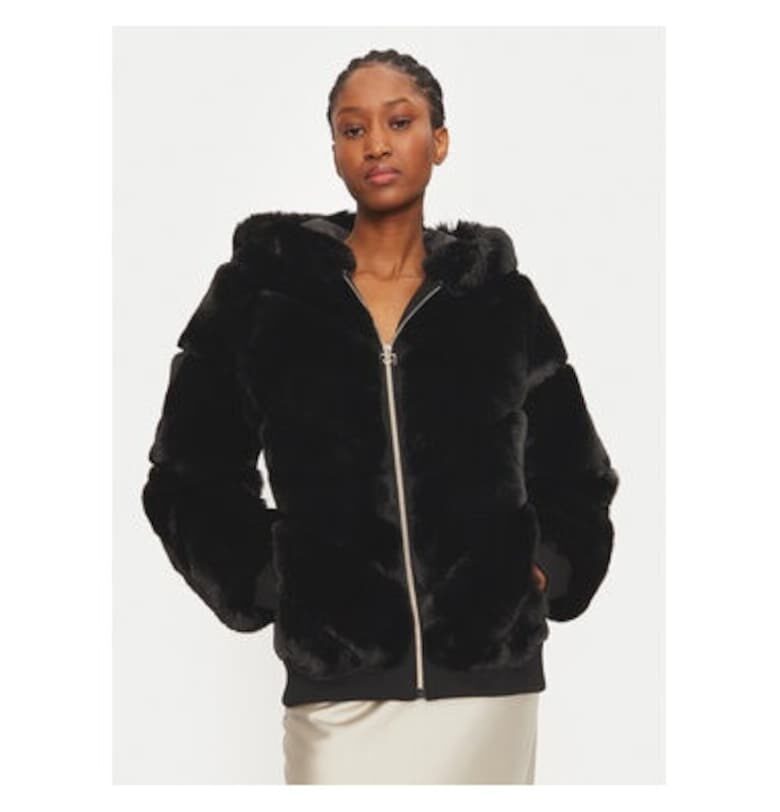 Дамско палто -  304907135 - Полиестер - Черно - Черен Rinascimento