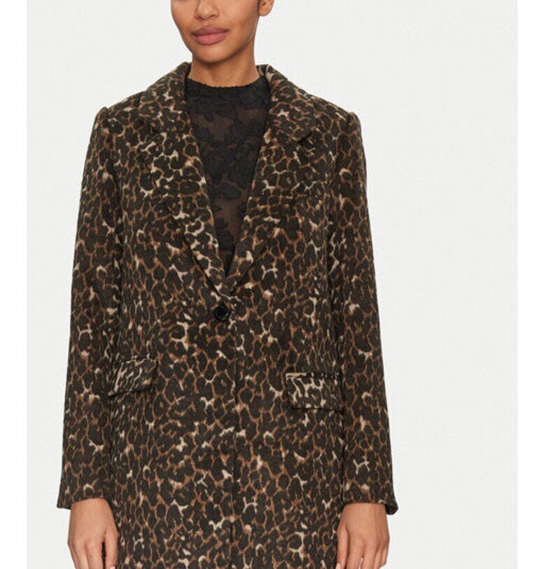 Дамско палто -  305252982 - Полиестер - Кафяв - Кафяв Morgan