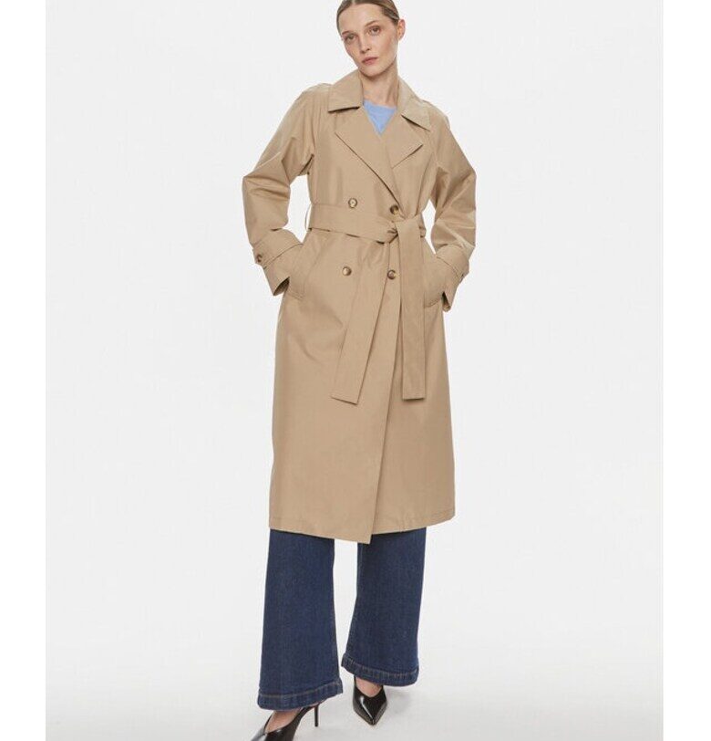 Дамско палто -  64101 - Бежово - Памук - Бежов GAP