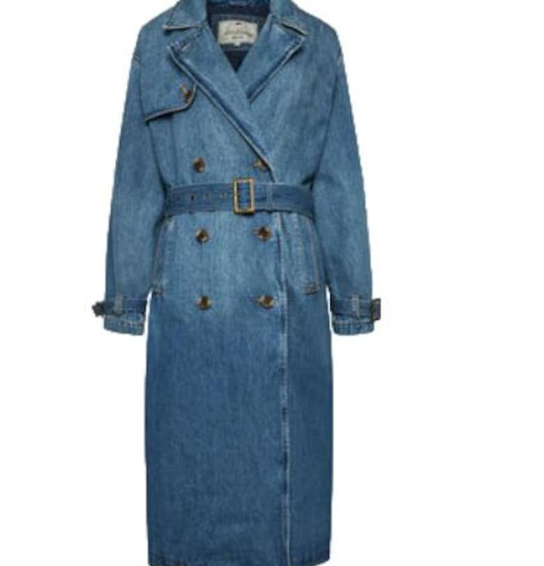 Дамско палто A8976-0001 -  Памук - Синьо - Син Levis