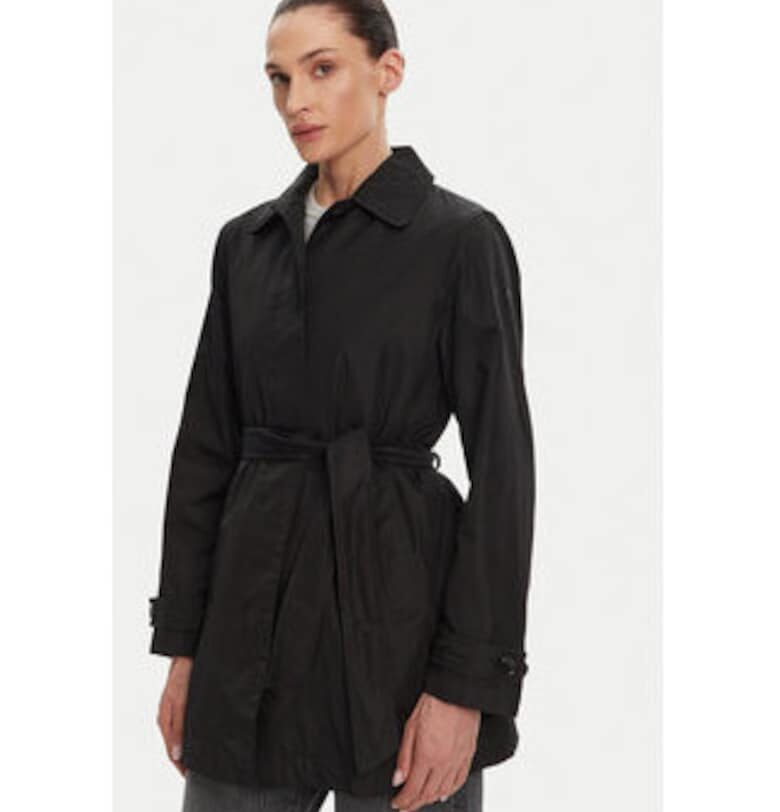 Дамско палто  W5520N-T3111 F9000 - полиестер - черно - - Черен Geox