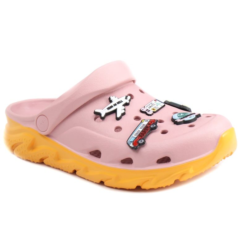 Дамско сабо 6432 РОЗОВО/СВЕТЛО ОРАНЖЕВО - Розово Coqui