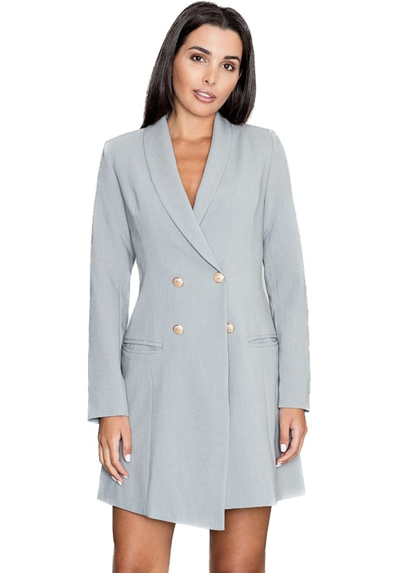 Дамско сако рокля Igrarion M447 - Сив Figl