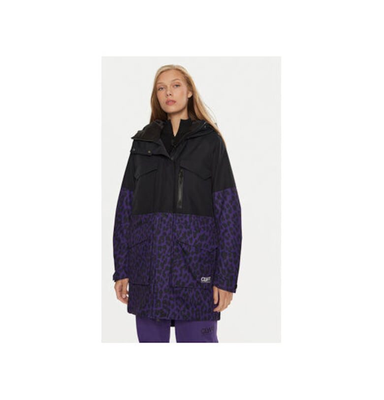 Дамско ски яке -  304704086 - Рециклиран полиестер - Черно Colourwear