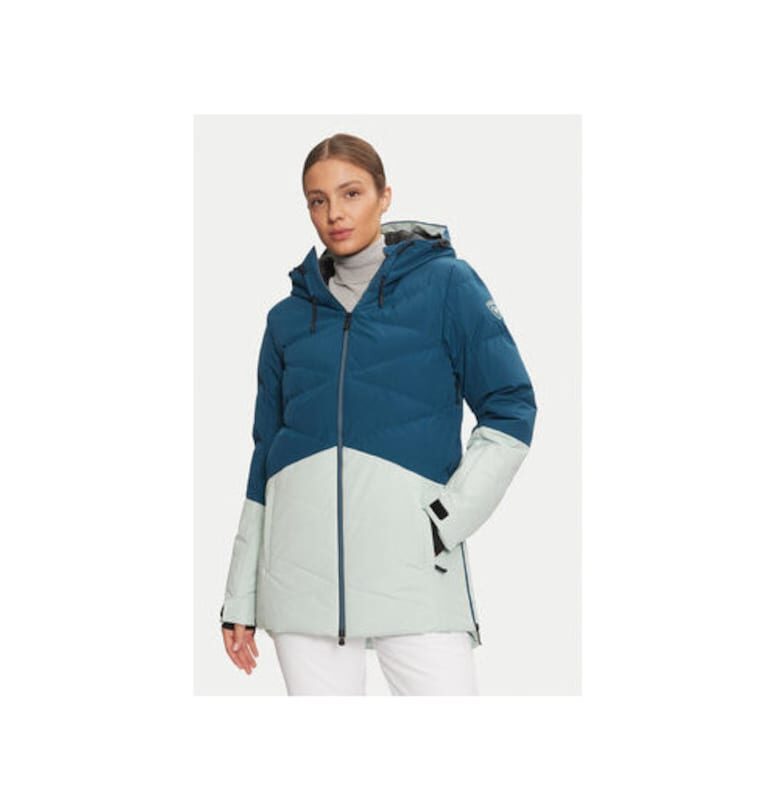 Дамско ски яке -  304735325 - Рециклиран полиестер - Син - Син Rossignol