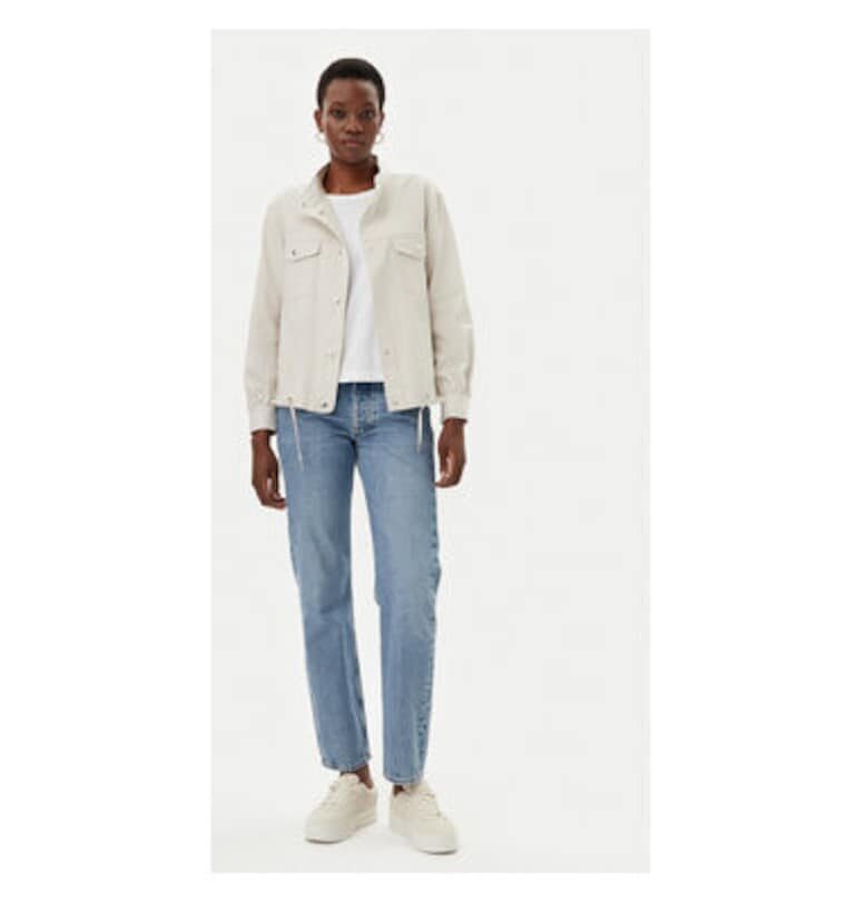 Дамско яке  15001603 - Лен/Вискоза - Бежово - Бежов Olsen