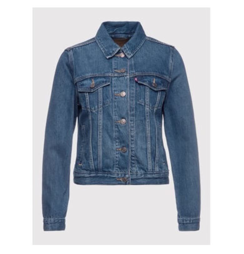 Дамско яке -  206436023 - Памук/Лиосел - 2XS INTL - Син Levis