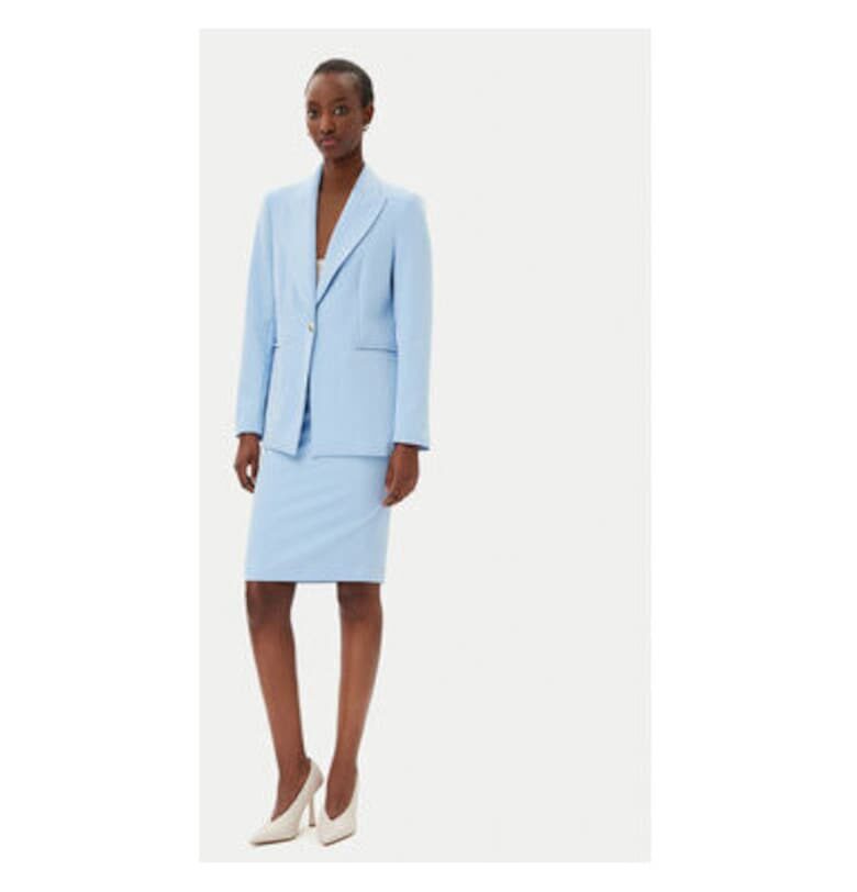 Дамско яке  25EB187/M27/43MA - Полиестер - Светлосин - Светлосин MARYLEY