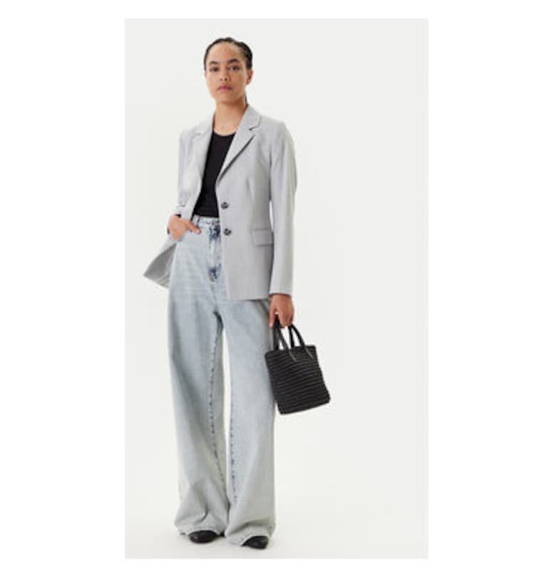 Дамско яке  2R4CDW02W - Полиестер/Вискоза - Сив - Сив United Colors of Benetton