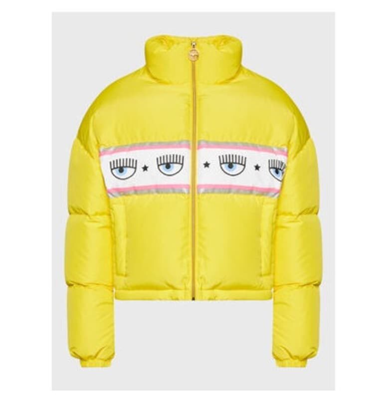 Дамско яке -  301158103 - Полиестер - Жълто - Жълт CHIARA FERRAGNI