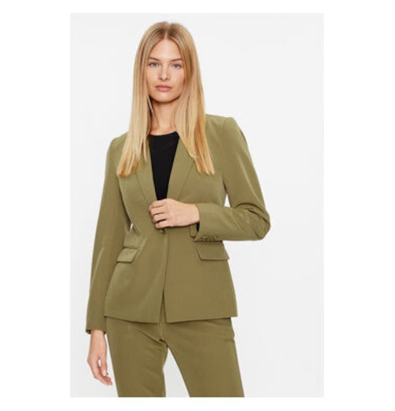 Дамско яке -  302774838 - Рециклиран полиестер/Полиестер - Зелено - Зелен Bruuns Bazaar