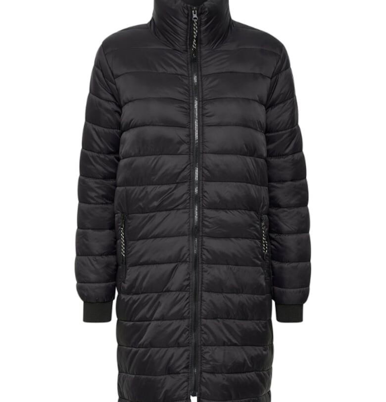 Дамско яке -  302902958 - Найлон - Черен kaffe