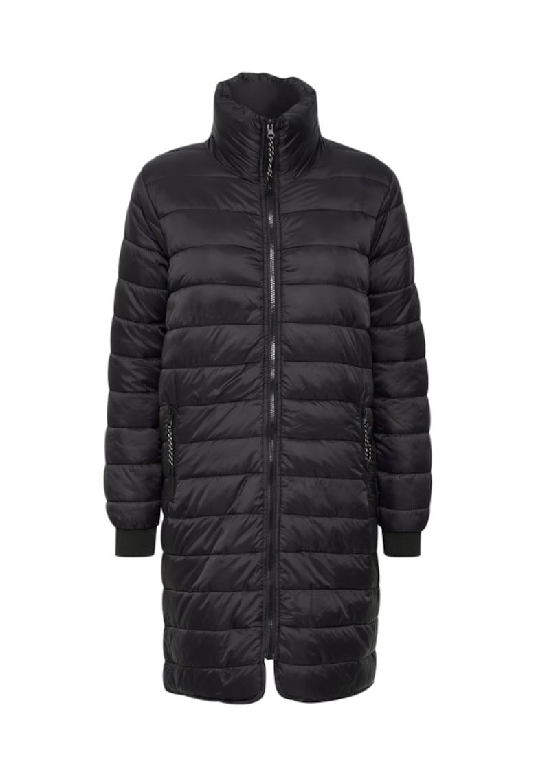 Дамско яке - 302902958 - Найлон - Черен kaffe