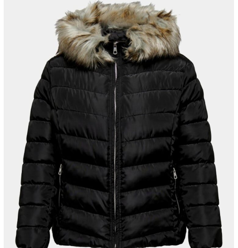 Дамско яке -  302976119 - Полиестер - Черен ONLY CARMAKOMA