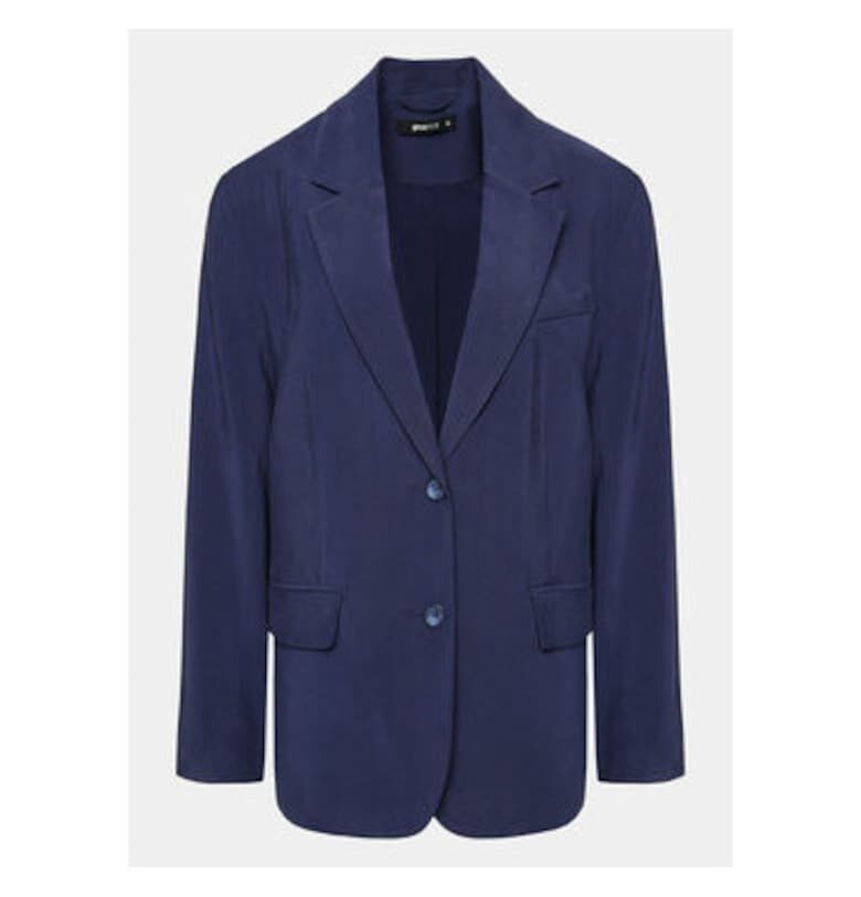 Дамско яке -  302990856 - Вискоза - Син - Син Gina Tricot