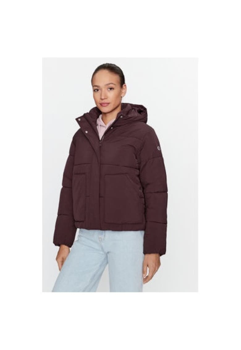Дамско яке - 303095192 - Полиамид - Кафяв - Кафяв Champion