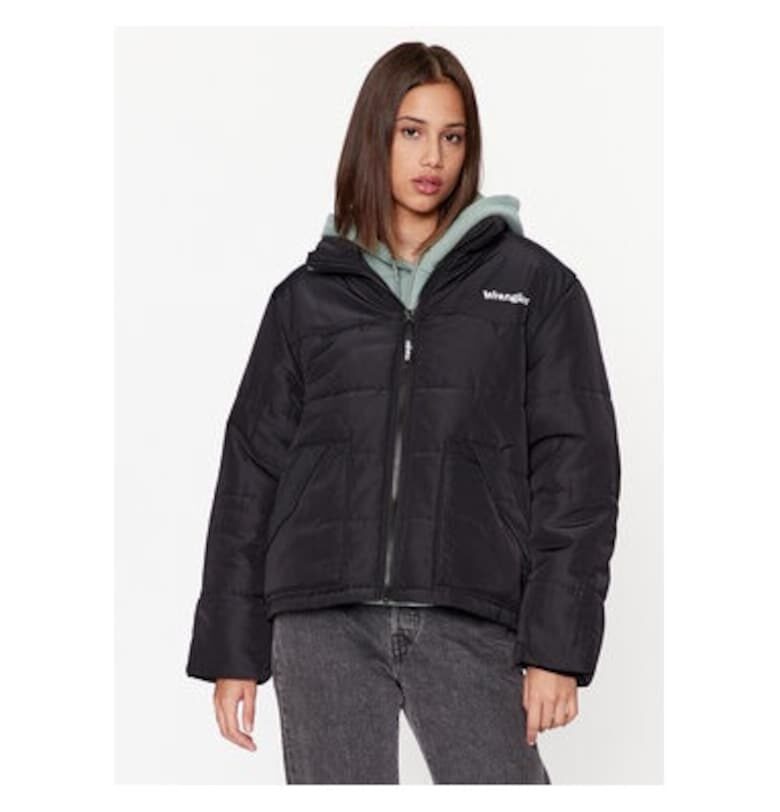 Дамско яке -  303302320 - Полиестер - Черно - Черен Wrangler