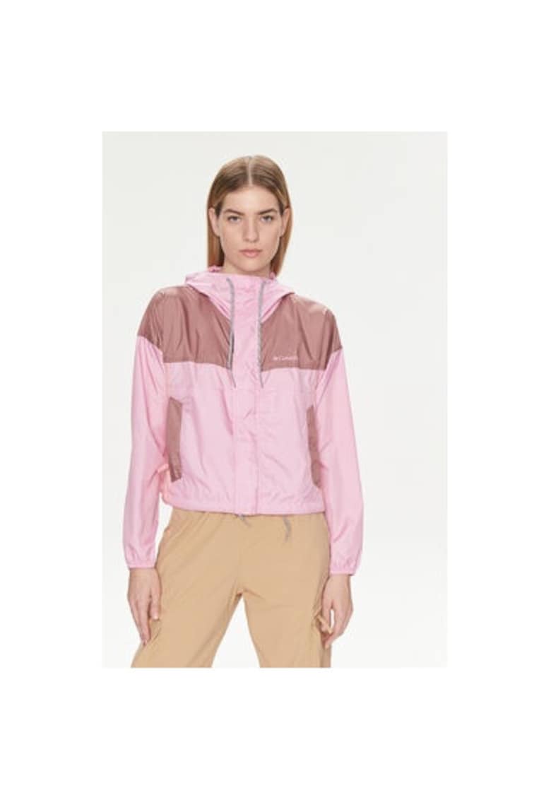 Дамско яке - 303383190 - Полиестер - Розов - Розово Columbia