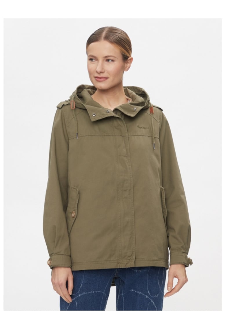 Дамско яке - 303438432 - Памук - Зелен Pepe Jeans