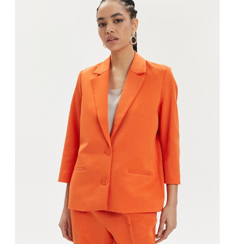 Дамско яке -  303566036 - Оранжево - Памук Tamaris