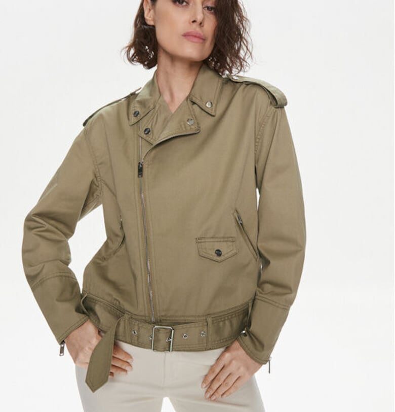 Дамско яке -  303614607 - Полиестер - Бежов - Бежов Silvian Heach