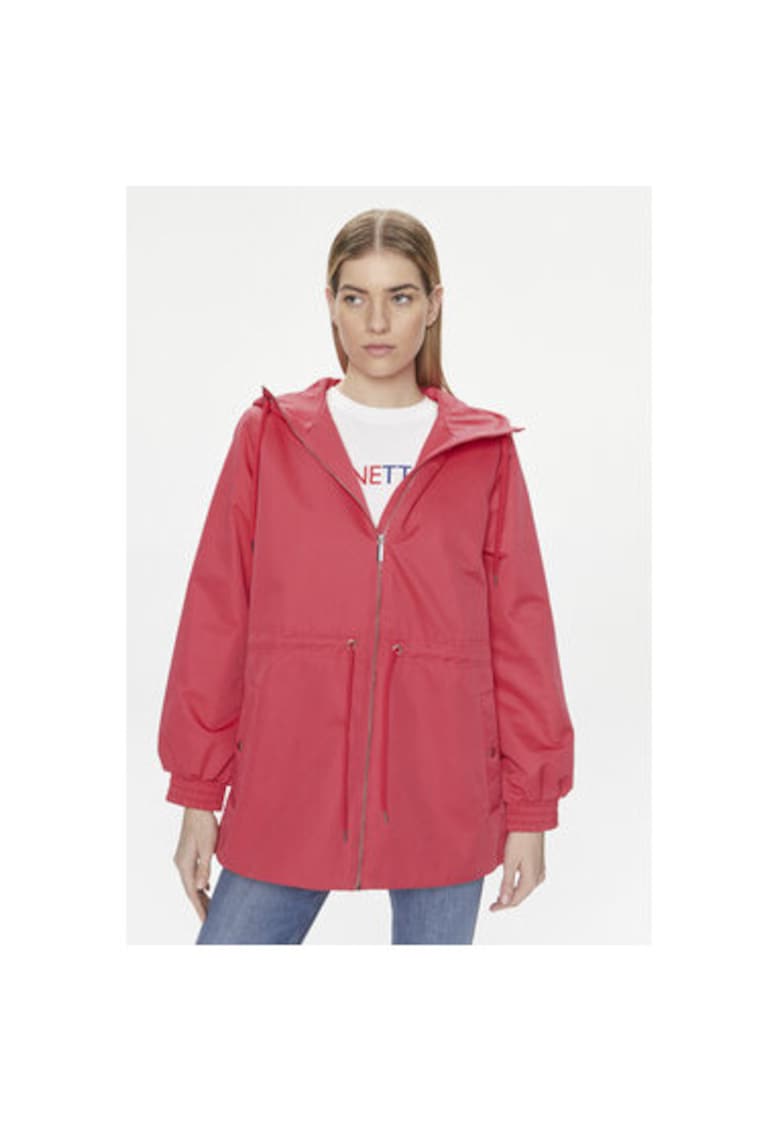 Дамско яке - 303813208 - Найлон - Розов - Розово United Colors of Benetton