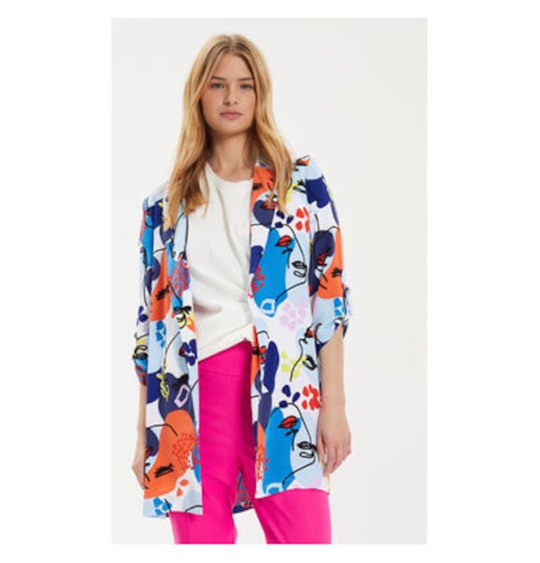 Дамско яке -  303838829 - Полиестер - Многоцветно - Многоцветен JOSEPH RIBKOFF