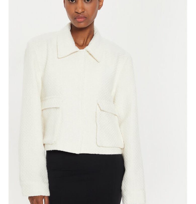 Дамско яке -  303941352 - Полиестер - Бежов - Бежов Karen by Simonsen